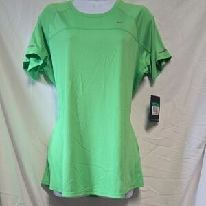 Nike Women's Lime Green Short Sleeve Tee